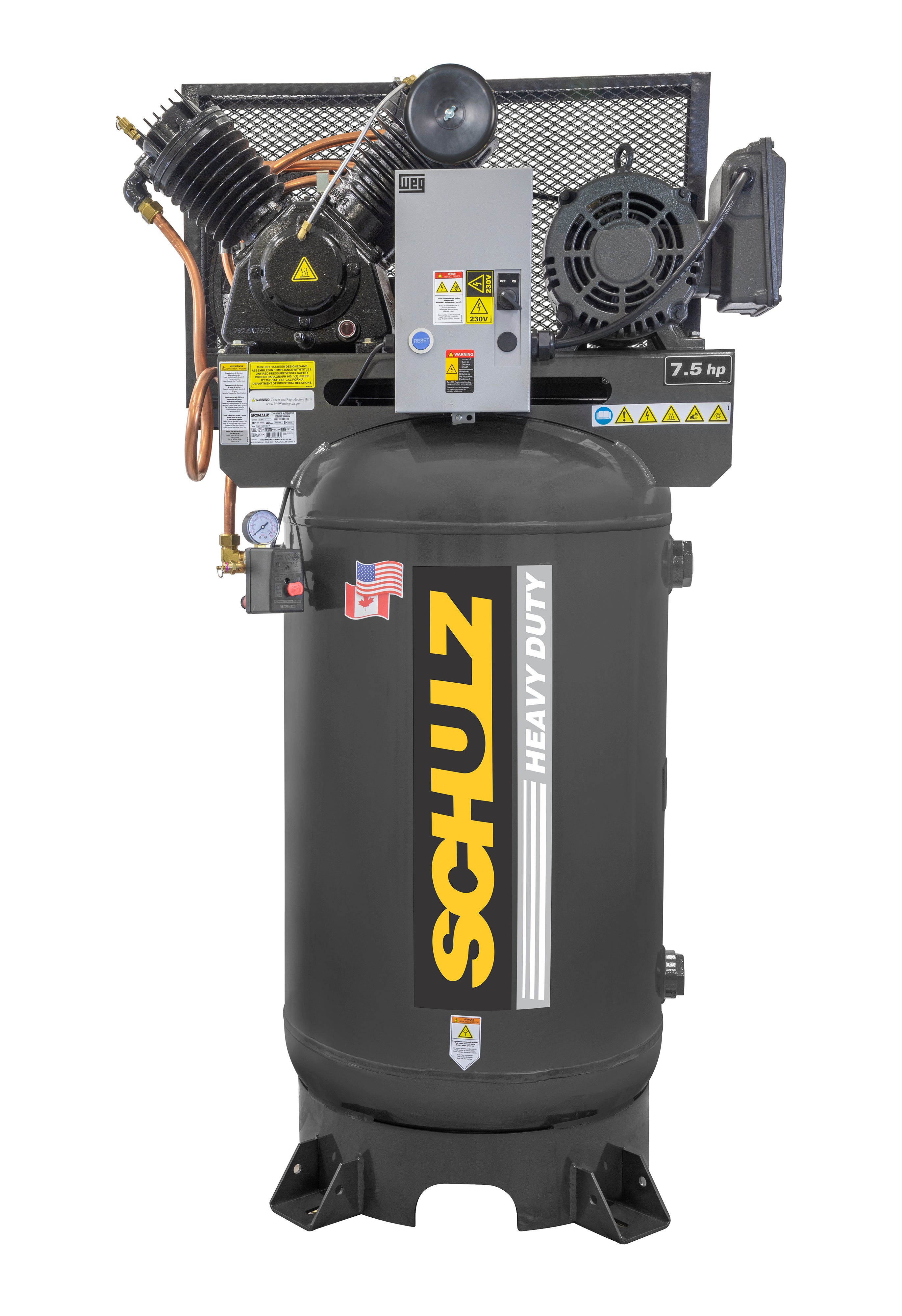 Schulz 5hp -15hp Reciprocating Air Compressor Rebate